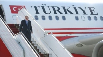 Cumhurbaşkanı Erdoğan Türkiye-Hollanda futbol maçını izlemek üzere Almanya'ya gitti