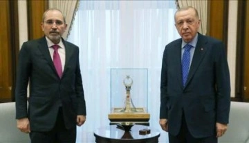 Cumhurbaşkanı Erdoğan, Ürdün Başbakan Yardımcısı Safadi'yi kabul etti