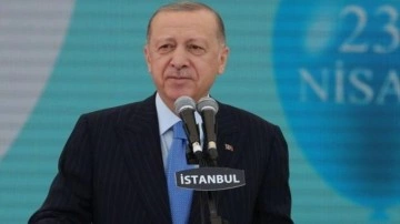 Cumhurbaşkanı Erdoğan'dan 23 Nisan mesajı