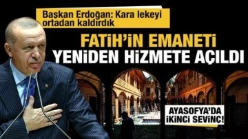 Cumhurbaşkanı Erdoğan'dan Ayasofya tepkisi: Tek parti zihniyetinin sabıkası kabarık!