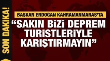 Cumhurbaşkanı Erdoğan'dan Kahramanmaraş’ta önemli açıklamalar