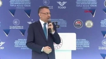 Cumhurbaşkanı Yardımcısı Oktay: Bu proje bölgeye çağ atlatacak