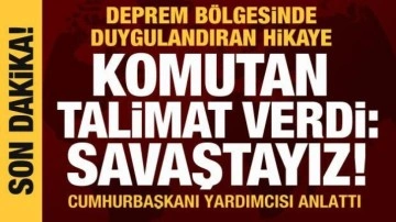 Cumhurbaşkanı Yardımcısı Oktay ilk kez anlattı: Komutan talimat verdi!