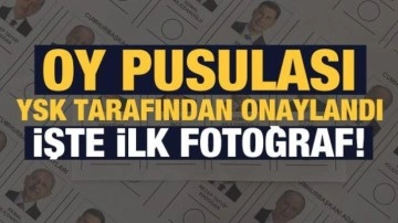 Cumhurbaşkanlığı seçimleri oy pusulası onaylandı: İşte ilk fotoğraf