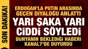 Cumhurbaşkanlığı Sözcüsü Kalın anlattı: Putin'in Erdoğan'a yarı şaka yarı ciddi teklifi