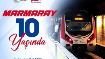 Cumhuriyetimizin 100'üncü yılında Marmaray 10 yaşında!