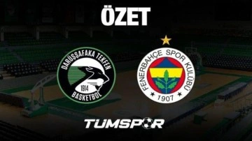 Darüşşafaka Fenerbahçe Beko Play-Off yarı finali 4. maç ne zaman oynanacak? (MAÇ ÖZETİ)