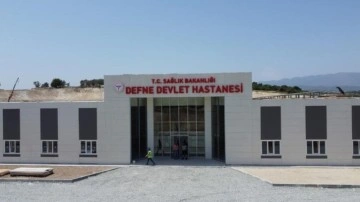 Defne Devlet Hastanesi açılış için gün sayıyor