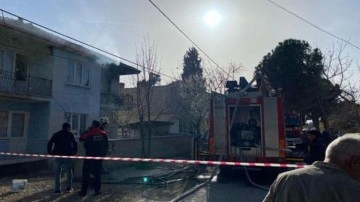 Denizli'de elektrikli ısıtıcıdan yangın çıktı