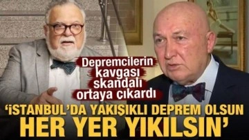 Depremcilerin kavgası skandalı ortaya çıkardı: İstanbul'da deprem olsun her yer yıkılsın