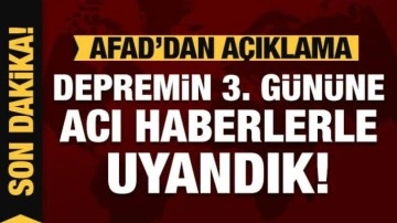 Depremde son durum: Ölü ve yaralı sayısı belli oldu