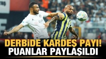 Derbide puanlar paylaşıldı!