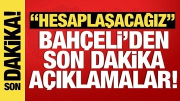 Devlet Bahçeli Ülkücü Şehitleri Anma Günü'nde çok sert çıktı: Hesaplaşacağız!