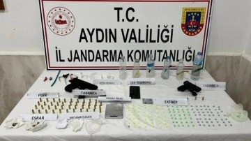 Didim’de jandarmadan uyuşturucu operasyonu