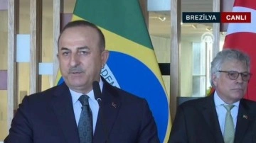 Dışişleri Bakanı Çavuşoğlu, Brezilyalı mevkidaşı ile görüştü