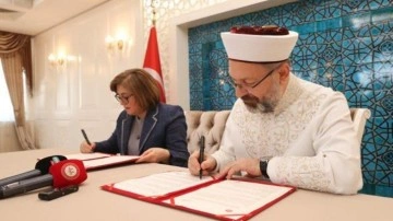 Diyanet İşleri Başkanlığı ile Gaziantep Büyükşehir Belediyesi arasında protokol imzalandı