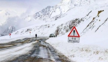 Doğu Anadolu ve Doğu Karadeniz için çığ uyarısı