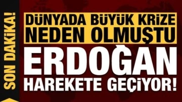 Dünyada büyük krize neden olmuştu, Erdoğan tarım ürünleri için harekete geçiyor!