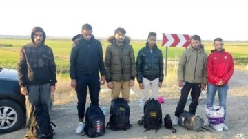 Edirne'de 11 kaçak göçmen yakalandı!