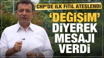 Ekrem İmamoğlu fitili yaktı!  Seçim sonrası CHP için 'Değişim' mesajı