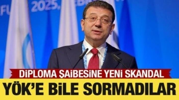 Ekrem İmamoğlu'nun sahte diploma şaibesinde yeni skandal: YÖK'e bile sormadılar!