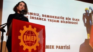 EMEP İstanbul İl Başkanı Sema Barbaros gözaltına alındı.