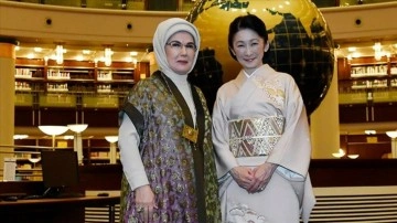 Emine Erdoğan'dan Japonya Veliaht Prensesi Akishino ile görüşmesine ilişkin paylaşım