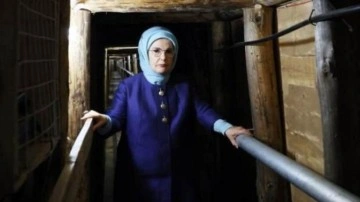 Emine Erdoğan, Umut Tüneli'ni ziyaret etti