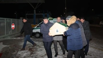 Emre Yazgan'ın cenazesi İstanbul'a gönderildi