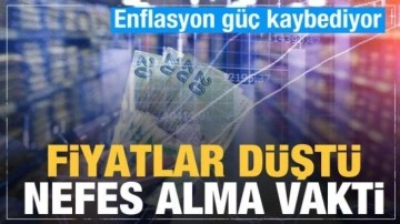 Enflasyon güç kaybediyor! Endişeler dağıldı fiyatlar düştü