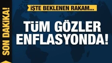 Enflasyon rakamları açılanıyor! İşte beklenen enflasyon oranı