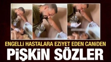 Engelli hastalara eziyet eden caniden pişkin sözler: Şakalaşıyorduk!