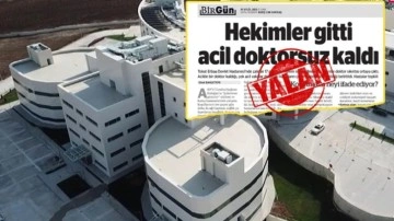 Erbaa Hastanesi'ndeki toplu istifa haberi yalan çıktı! İşte hekim sayısı