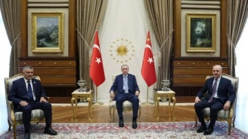 Erdoğan, Libya Devlet Yüksek Konseyi Başkanı Tekale’yi kabul etti