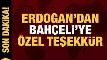 Erdoğan'dan, Bahçeli'ye teşekkür, yeni Meclis Başkanı Kurtulmuş'a tebrik telefonu