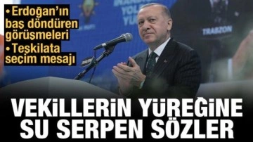 Erdoğan'dan teşkilatlara "seçim" mesajı! Vekiller kamptan morali yüksek döndü