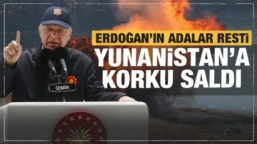 Erdoğan'ın Ege Adaları resti Yunan basınında korku yarattı