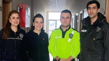 Erzincan'da görevli polis memuru kök hücre bağışı ile Portekizli lösemi hastası çocuğa umut oldu...
