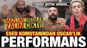 Esed komutanından Oscar'lık performans! 'Mazlum' dediler, zalim çıktı!