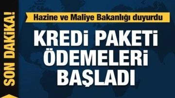 Esnaf kredi paketi ödemeleri başladı