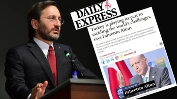 Fahrettin Altun, Daily Express'e makale yazdı: G20 Konferansı mükemmel bir fırsat