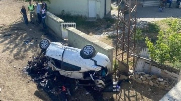 Feci kaza: Otomobil 5 metreden düştü: 3 ölü, 4 yaralı
