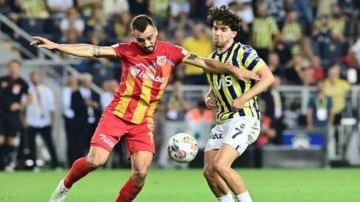 Fenerbahçe-Kayserispor! Muhtemel 11'ler