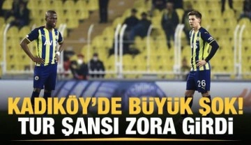 Fenerbahçe tur şansını zora soktu!