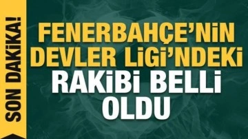 Fenerbahçe'nin Devler Ligi'ndeki rakibi Dinamo Kiev!