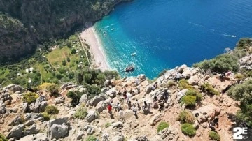 Fethiye'de kayalıklardan düşen genç kız hayatını kaybetti!