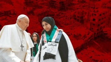 Filistinli ailelerle görüşen Papa: Gazze'de yaşananlar soykırım