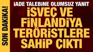 Finlandiya ve İsveç teröristlere sahip çıktı: 33 teröristi iade etmeyecekler