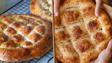 Fırında kuyruk beklemeye son: Yumurtasız Ramazan pidesi tarifi