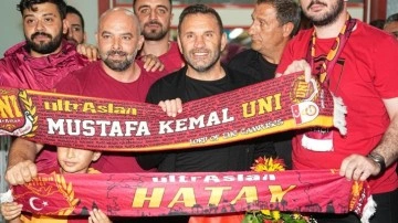 Galatasaray kafilesi Adana'da!